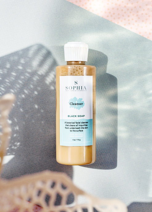 Botanical Black Soap Face Cleanser